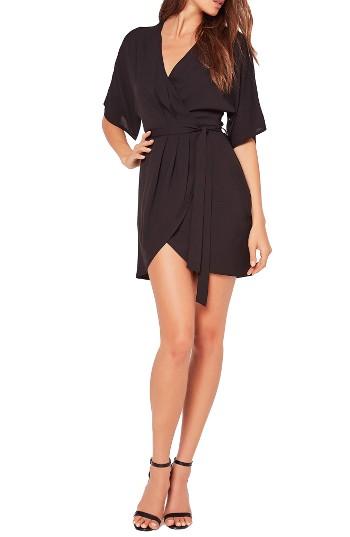 Women's Missguided Kimono Wrap Front Dress