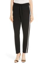 Women's Atm Anthony Thomas Melillo Stripe Knit Joggers - Black