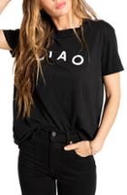 Women's N:philanthropy Shanghai Graphic Tee - Black
