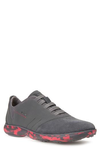 Men's Geox 'nebula 17' Slip-on Sneaker Us / 42eu - Grey