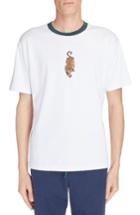 Men's Kenzo Little Tiger Embroidered T-shirt - White