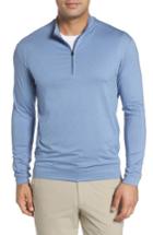 Men's Johnnie-o Flex Classic Fit Quarter Zip Pullover, Size - Blue