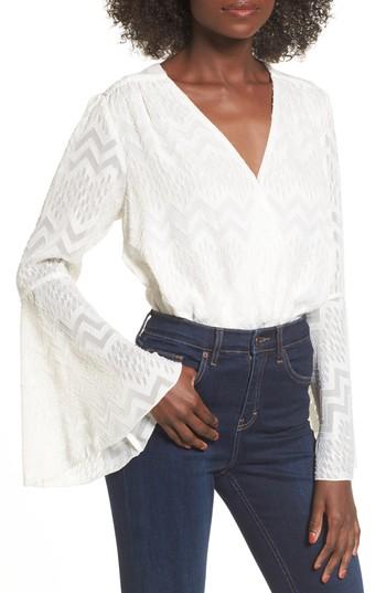 Women's Wayf Christi Bell Sleeve Bodysuit