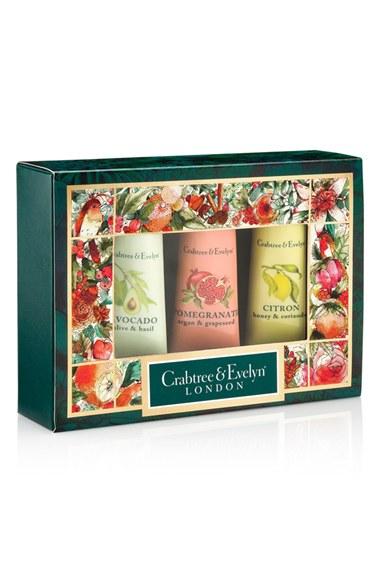 Crabtree & Evelyn Botanicals Hand Therapy Sampler Set