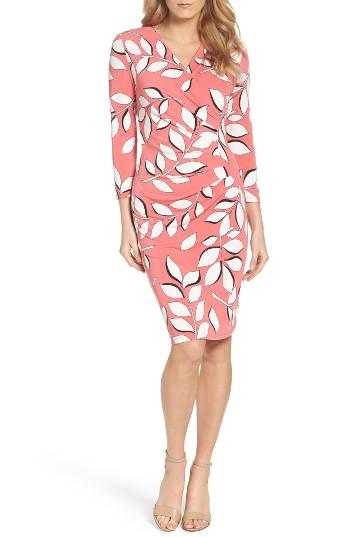 Women's Adrianna Papell Faux Wrap Dress