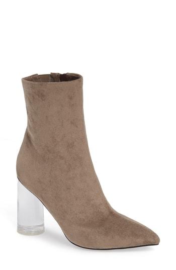 Women's Jeffrey Campbell Lustful Bootie M - Beige