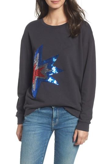 Women's South Parade Alexa - Splash Sweatshirt - Black
