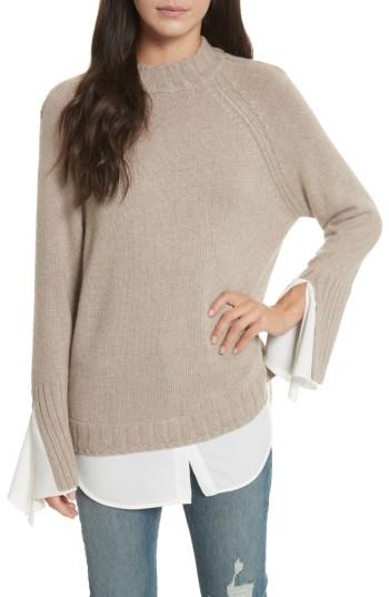 Women's Brochu Walker Remi Layered Pullover - Grey