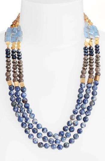 Women's Nakamol Design 3-strand Short Necklace