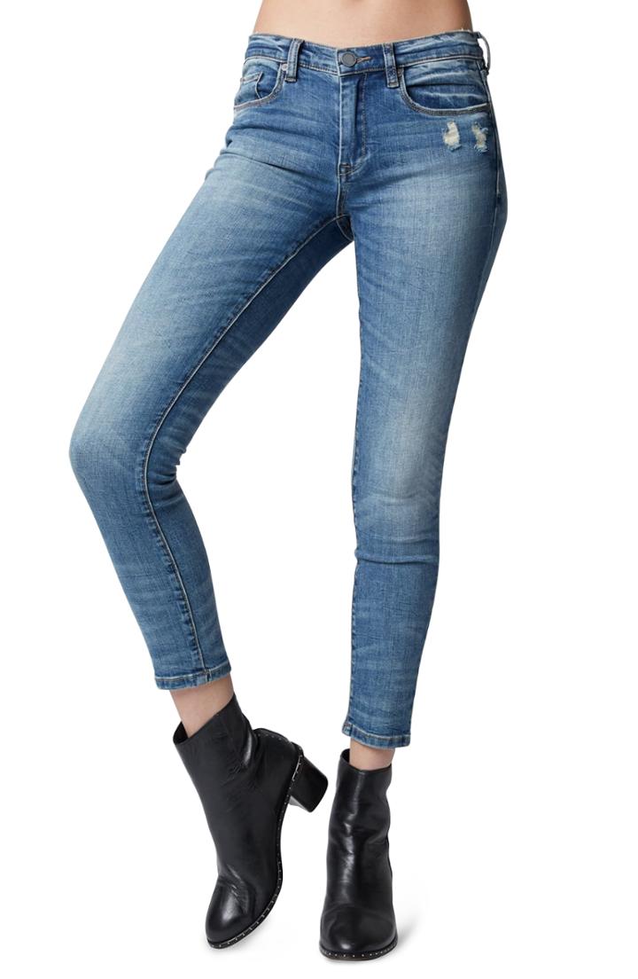 Women's Blanknyc The Reade Distressed Skinny Jeans