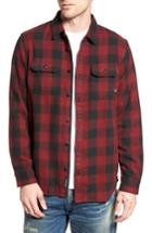 Men's Vans Wisner Plaid Shirt, Size - Red