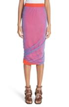 Women's Atlein Glitter Layer Pencil Skirt Us / 34 Fr - Purple