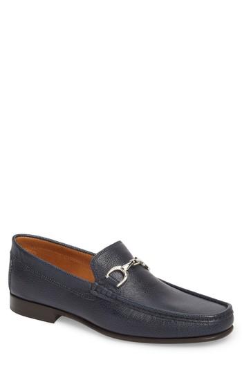 Men's Donald Pliner Darrin Bit Loafer .5 M - Blue