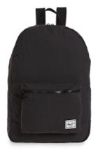 Herschel Supply Co. Cotton Casuals Daypack Backpack - Black