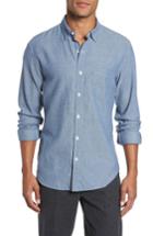 Men's Bonobos Slim Fit Brushed Twill Sport Shirt - Blue