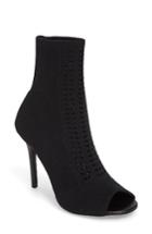 Women's Charles By Charles David Rebellious Knit Peep Toe Bootie