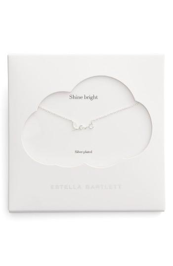 Women's Estella Bartlett Shine Bright Love Script Necklace