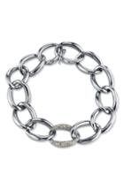 Women's Sheryl Lowe London Sterling & Diamond Link Bracelet