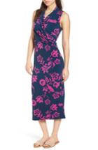 Women's Tommy Bahama San Lucia Faux Wrap Midi Dress - Blue