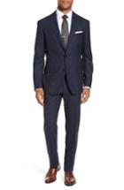 Men's Pal Zileri Classic Fit Glen Plaid Wool Suit