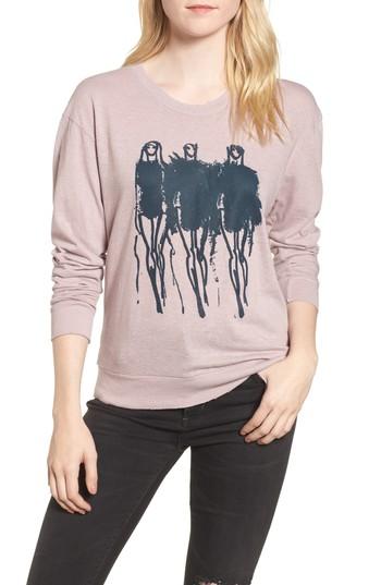 Women's Junk Food Black Dresses Sweatshirt
