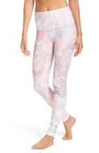Women's Onzie Graphic High Rise Leggings, Size S/m - Ivory
