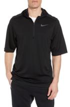 Men's Nike Running Pacer Half Zip Hoodie - Black