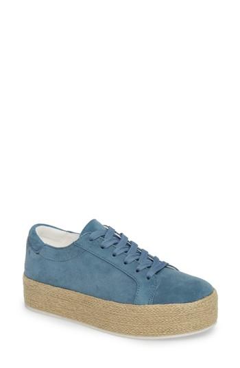 Women's Kenneth Cole New York Allyson Espadrille Platform Sneaker M - Blue