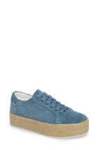 Women's Kenneth Cole New York Allyson Espadrille Platform Sneaker M - Blue
