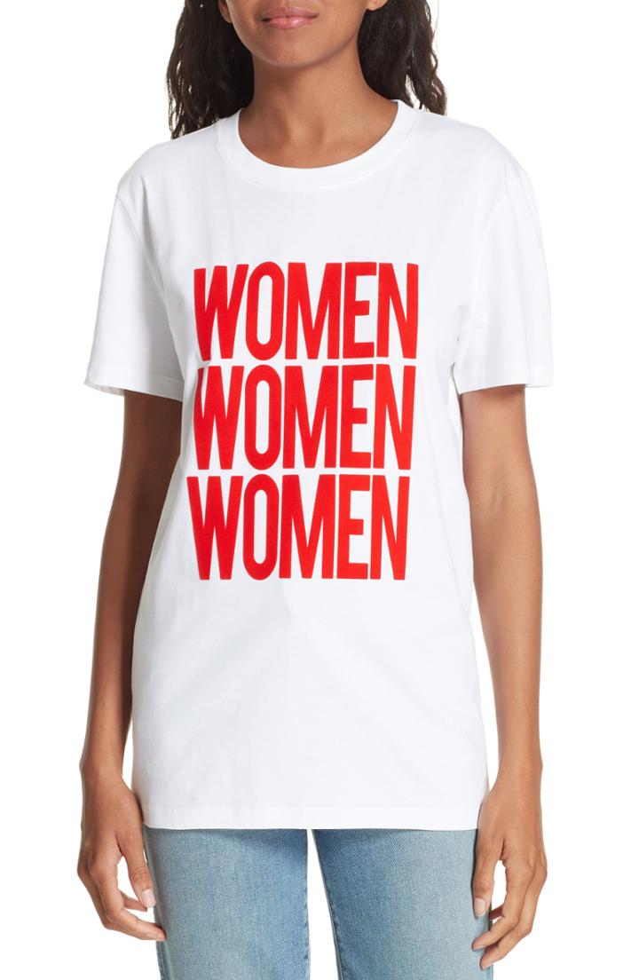 Women's Vince Long Sleeve Pima Cotton Tee