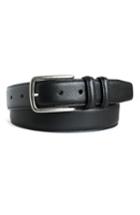 Men's Boconi Clapton Leather Belt - Black