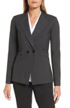Women's Emerson Rose Double Breasted Suit Jacket - Grey
