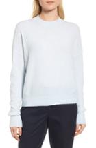 Women's Nordstrom Signature Boucle Cashmere Blend Sweater - Blue