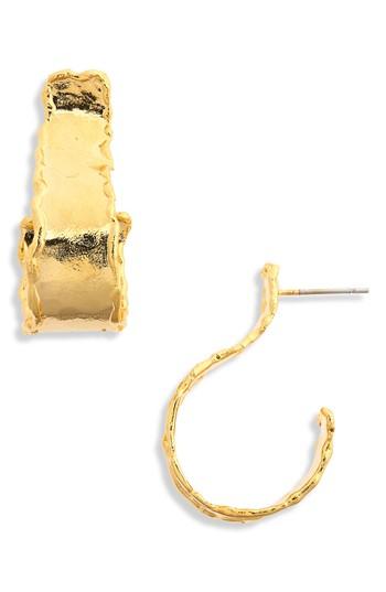 Women's Karen London Nocturnal Flare Hoop Earrings