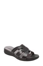 Women's Softwalk Thompson Slide Sandal N - Black