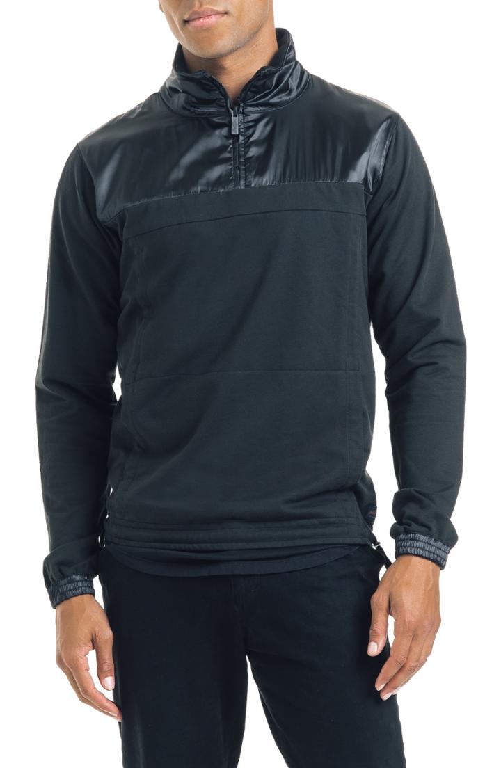 Men's Good Man Brand Pro Tech Slim Fit Pullover - Black