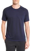 Men's Zella 'celsian' Moisture Wicking Stripe T-shirt, Size - Blue