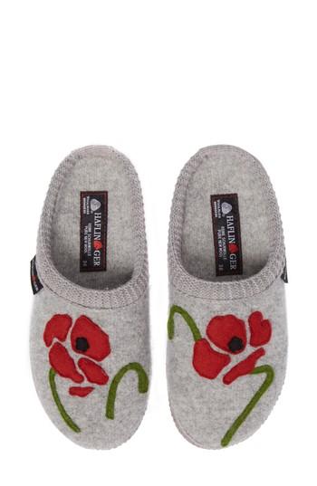Women's Haflinger Blossom Slipper Us / 39eu - Grey