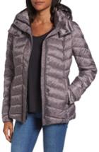 Women's French Connection Packable Parka - Grey