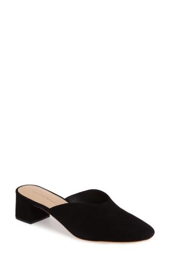 Women's Loeffler Randall Lulu Block Heel Mule M - Black
