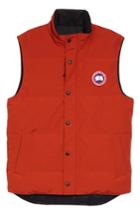 Men's Canada Goose Garson Quilted Down Vest - Red