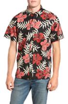 Men's Kahala Puamana Classic Fit Sport Shirt - Black