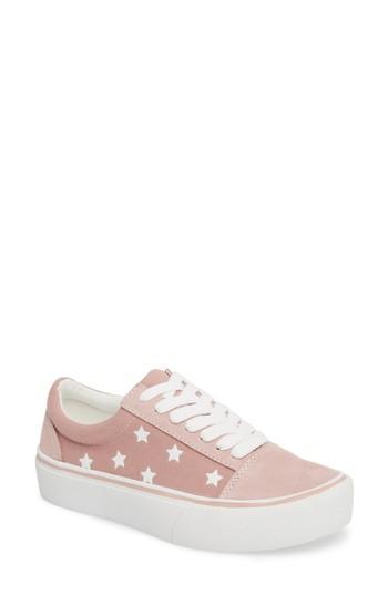Women's Steve Madden Emile Platform Sneaker .5 M - Pink
