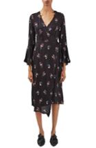 Women's Topshop Boutique Bouquet Wrap Dress