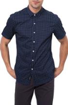 Men's 7 Diamonds Professor Rhythm Jacquard Woven Shirt, Size - Blue