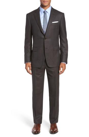 Men's Pal Zileri Classic Fit Micro Weave Wool Suit