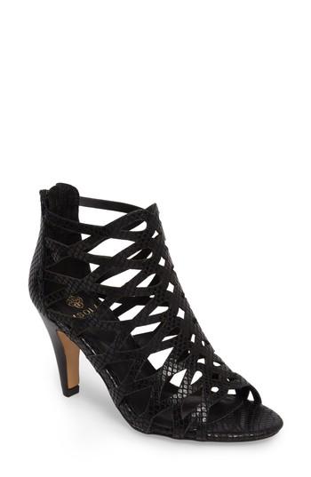 Women's Isola Debra Cage Sandal .5 M - Black