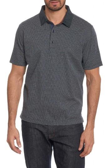 Men's Robert Graham Classic Fit Polo, Size - Blue