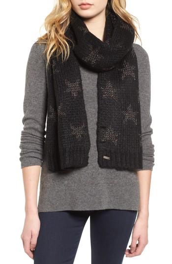 Women's Steve Madden Shining Star Muffler, Size - Black