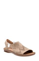 Women's Clarks Sarla Cadence Slingback Sandal .5 N - Beige